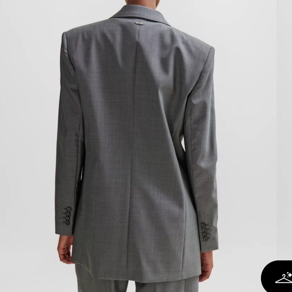 BOSS‼️‼️ BOSS
RELAXED-FIT JACKET IN HEAVYWEIGHT
SHARKSKIN ITALIAN WOOL - Picture 4 of 8